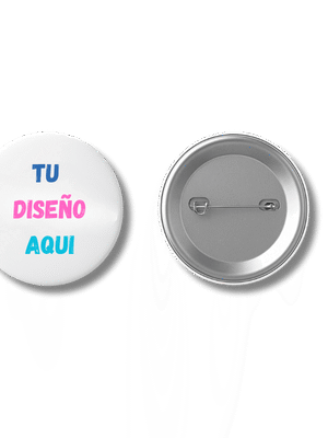 Chapas Alfiler Personalizadas 58mm  | Calidad Única y Envío Exprés