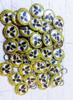 Llavero Chapa Publicitaria con Abridor Personalizado – Con Cadena y Argolla