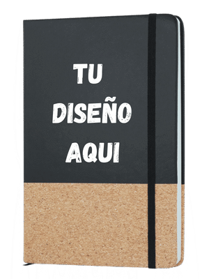 Libreta Ecológica Corporativa de Corcho y Polipiel – Personalizable para Empresas