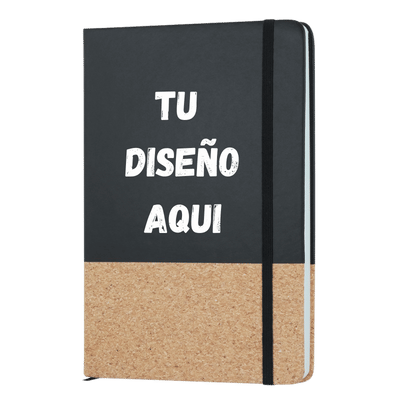 Libreta Ecológica Corporativa de Corcho y Polipiel – Personalizable para Empresas