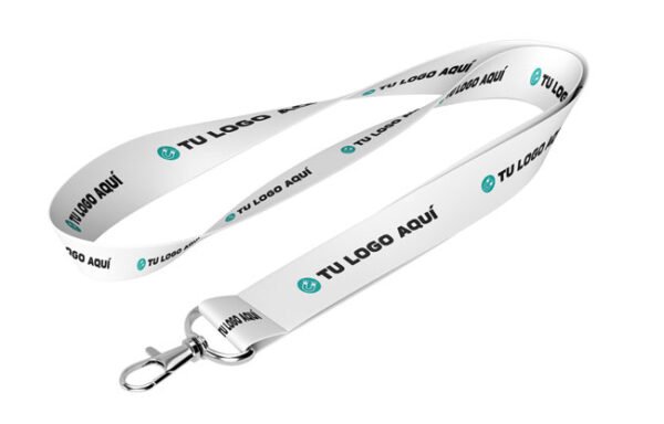 Lanyard Sublimado 2 mm Personalizado con Mosqueton