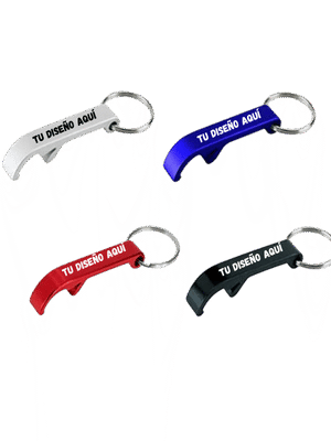 Llavero Aluminio Personalizado – Abridor y Regalo Corporativo