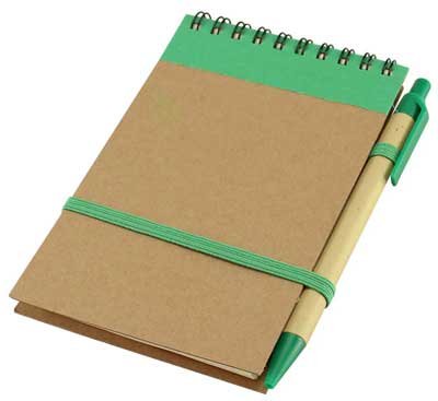 Libreta con espiral Ecológica Personalizada – Regalo Corporativo Sostenible
