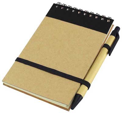 Libreta con espiral Ecológica Personalizada – Regalo Corporativo Sostenible