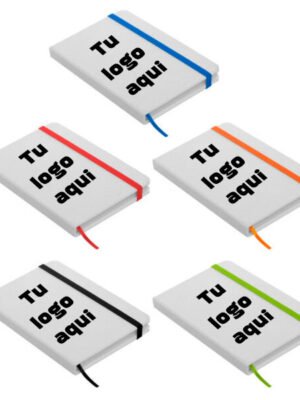 Libreta Personalizada para Empresas – Pequeña Blanca (A6)