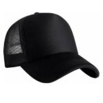 Gorra Negra con Malla Personalizada