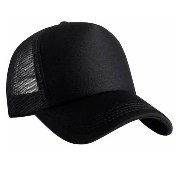 Gorra Negra con Malla Personalizada