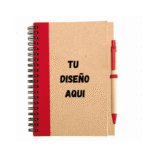 Libreta Ecológica Personalizada con Bolígrafo – Regalos Corporativos Sostenibles