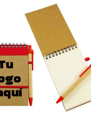 Libreta con espiral Ecológica Personalizada – Regalo Corporativo Sostenible