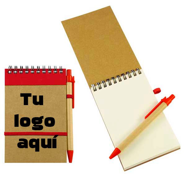 Libreta con espiral Ecológica Personalizada – Regalo Corporativo Sostenible