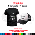 Camiseta y Gorra Personalizados – Pack con Logo para Empresas
