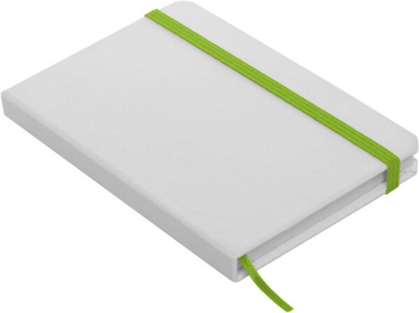 Libreta Corporativa Personalizada T525 – Mediana Blanca A5 con Hojas Rayadas