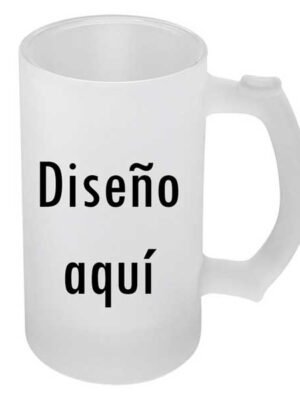 Shopero sublimable personalizado – Jarrón cervecero grande
