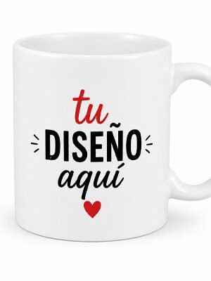 Taza Blanca Personalizada