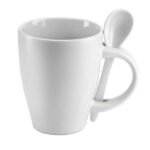 Tazón con cuchara bicolor personalizado – Regalos únicos y coloridos