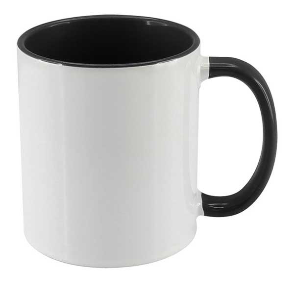 Tazón bicolor personalizado 12oz – Cerámica para empresas