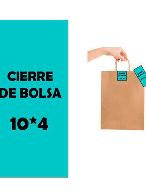 Pegatinas Personalizados Rectangulares  – Medida 10x4 cm