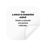 Pegatinas Cuadradas Personalizadas Premium desde 100 uds | Envío Exprés en España