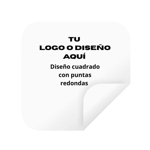 Pegatinas Cuadradas Personalizadas Premium desde 100 uds | Envío Exprés en España