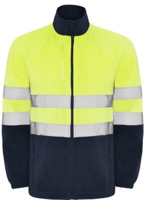 Chaqueta polar alta visibilidad Altair personalizable | Imán Publicitario