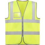 Chaleco fluorescente alta visibilidad Polux personalizable | Imán Publicitario