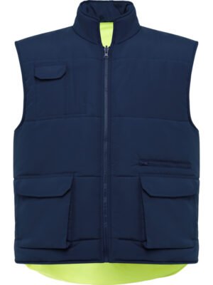 Chaleco reversible Persei multibolsillos personalizable | Imán Publicitario