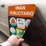 Iman publicitario para coche personalizado de alta resistencia
