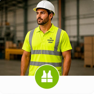 camisetas personalizadas ALTA VISIBILIDAD