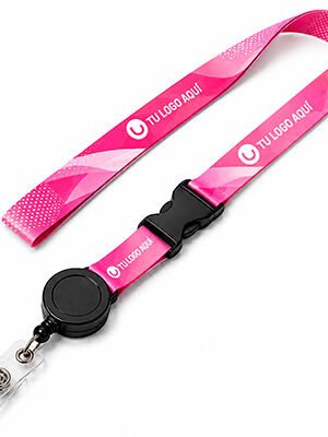 Lanyard personalizado con hebilla y yoyo