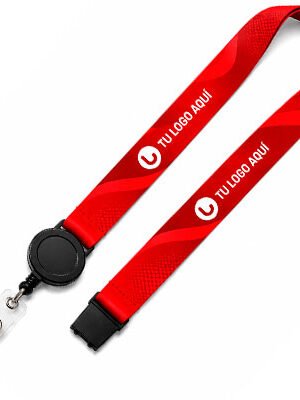 Lanyard con yoyo y sistema de seguridad – personalizado