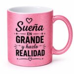 Taza de Cerámica con Purpurina Personalizada 11 oz