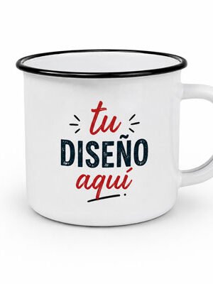 Taza Metálica Vintage Personalizada