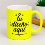 Taza Neón Mate Personalizada 11 oz | Sublimación para Empresas