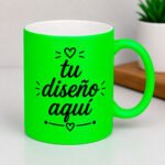 Taza Neón Mate Personalizada 11 oz | Sublimación para Empresas