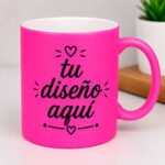Taza Neón Mate Personalizada 11 oz | Sublimación para Empresas