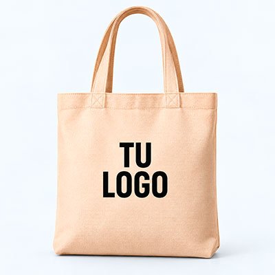 Bolsa de tela personalizada con logo para eventos