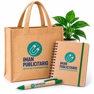 Bolsas, libretas y productos ecológicos personalizados