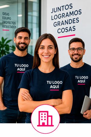 Camisetas personalizadas para eventos de empresa