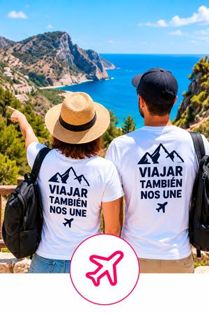 Camisetas personalizadas para viajes y excursiones