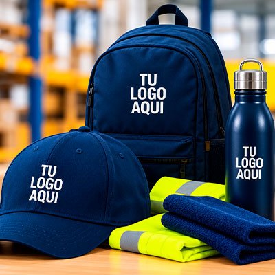 Complementos laborales personalizados con logo de empresa