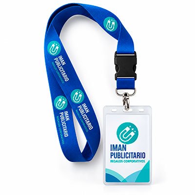 Lanyard y credencial para identificación corporativa
