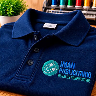 Polo personalizado con logo bordado