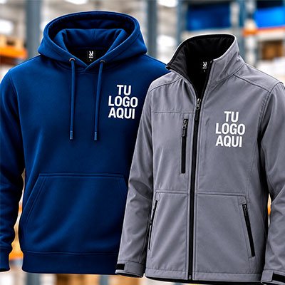 Sudaderas y forros laborales personalizados con logo de empresa