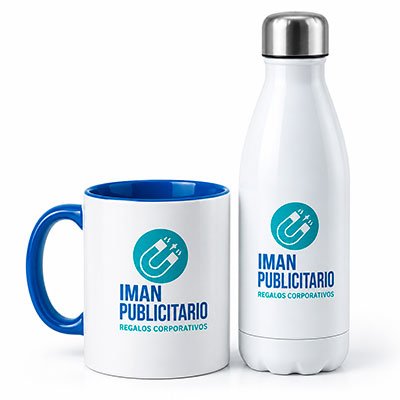 Tazas y botellas personalizadas para empresas