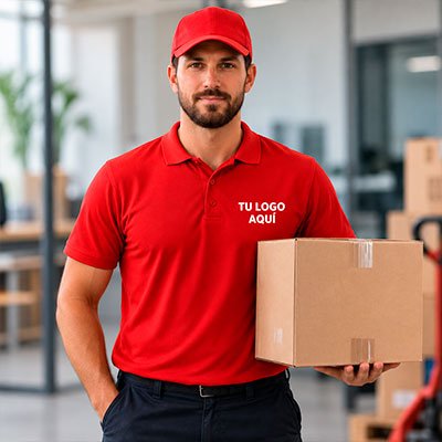 camisa con logo para logistica
