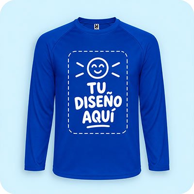 camiseta manga larga personalizadas