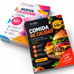 Flyers Personalizados 130 g/m² – Estucado Brillante